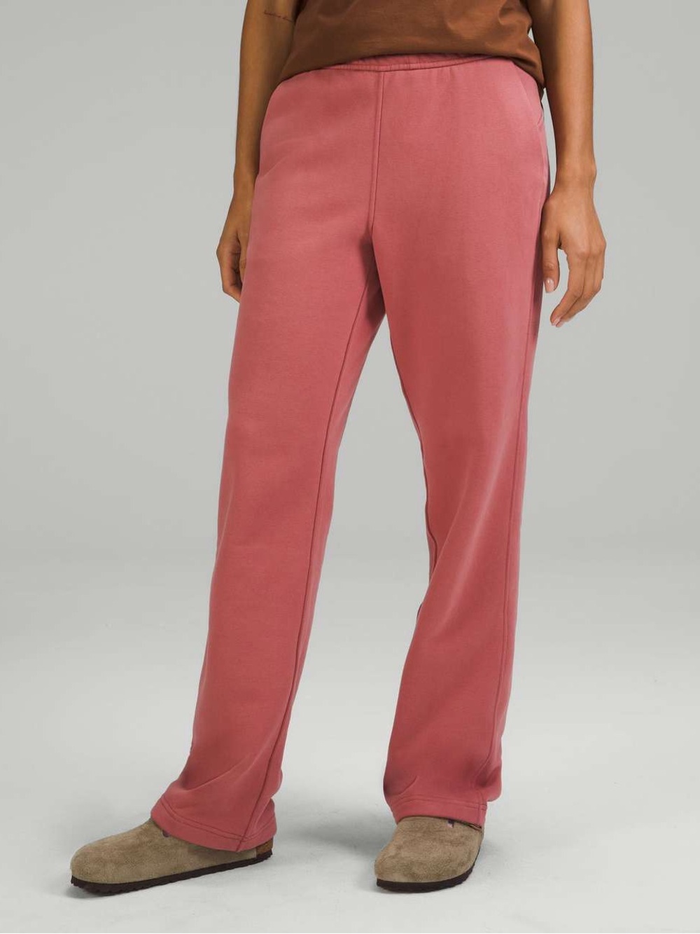 🎀 Lululemon Loungeful Straight Leg Pant Brier Rose‎ Size 10